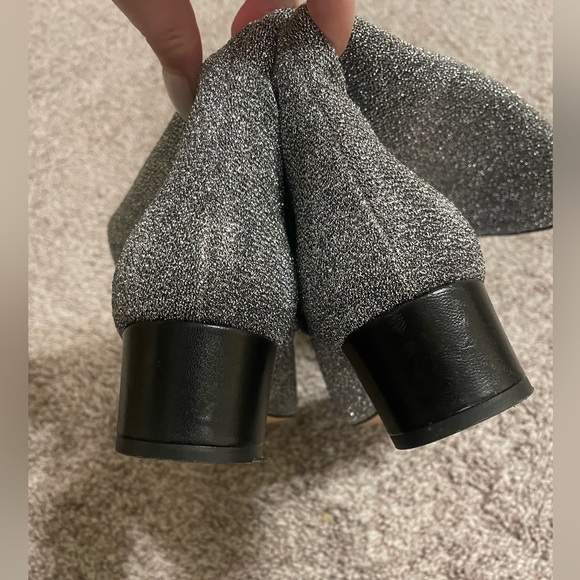 Zara shimmery boots size 8 - Picture 3 of 9